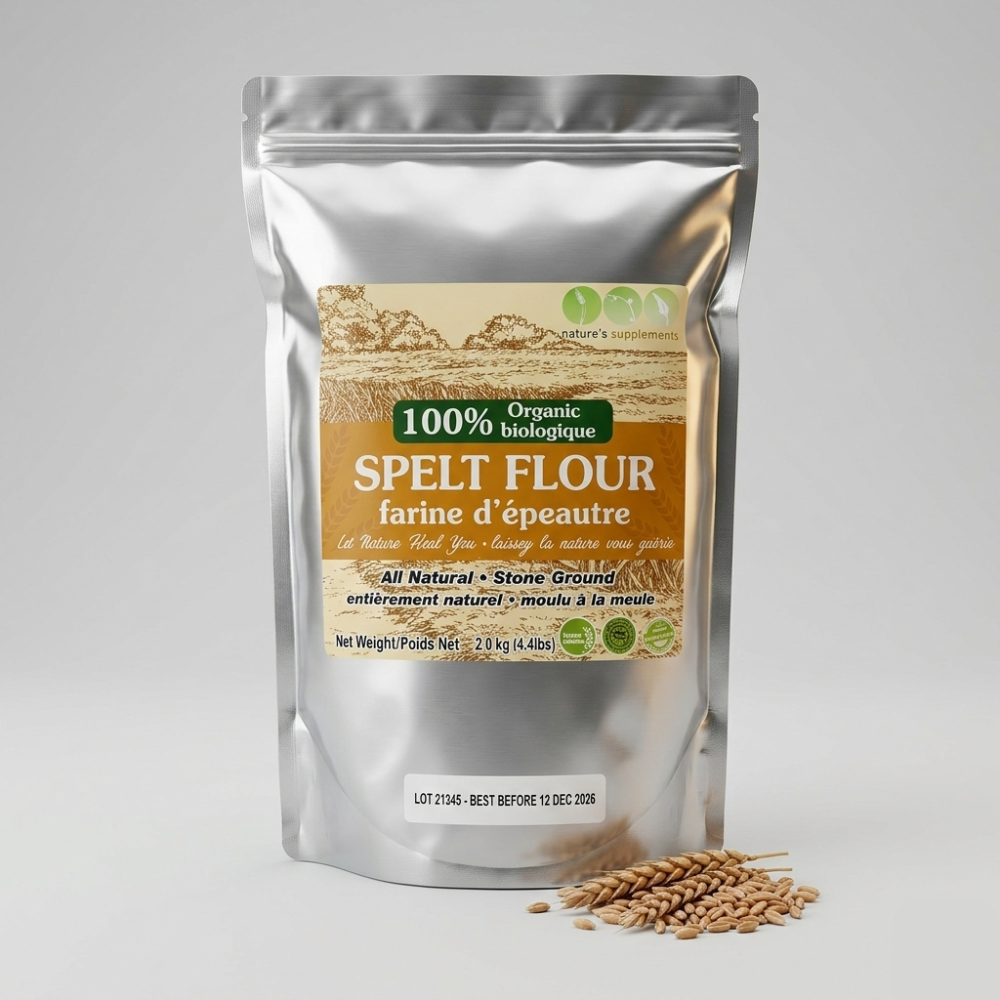 100% Organic Spelt Flour
